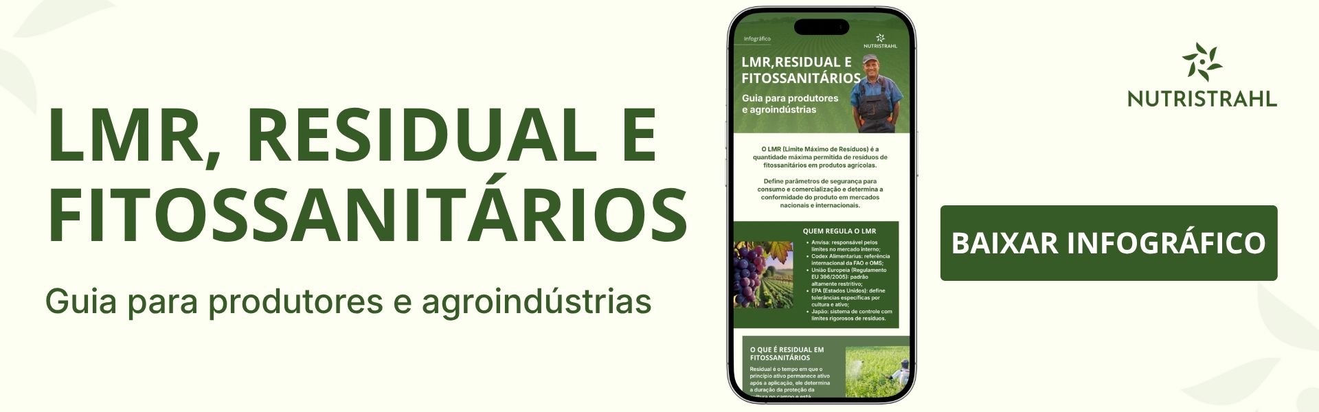 LMR residual e fitossanitários