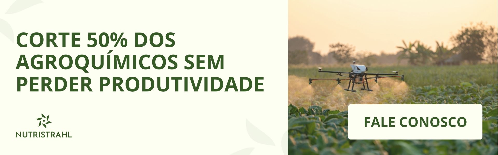 corte 50 dos agroquímicos sem perder produtividade